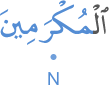 l-muk'ramīna
