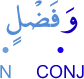 wafaḍlin
